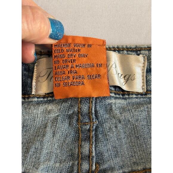 Daniel Jeans Juniors 11 Two Old Bags Original Vintage Flared Y2K 90's Retro - Picture 6 of 10